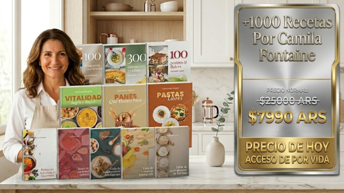+1000 Recetas por Camila Fontaine